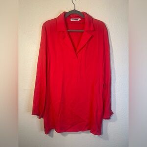 Jil Sander Dark Pink Blouse
